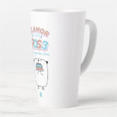 Tasse Latte │El amor y los postres (Angle droit)