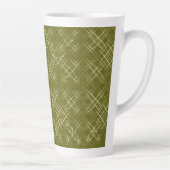 Tasse Latte Élégance en croisillons (Droite)