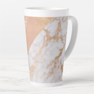 Tasse Latte Elégance en marbre de Peachy
