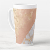 Tasse Latte Elégance en marbre de Peachy (Angle gauche)