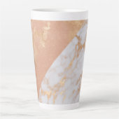 Tasse Latte Elégance en marbre de Peachy (Devant)