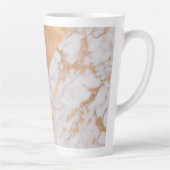 Tasse Latte Elégance en marbre de Peachy (Droite)