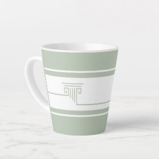 Tasse Latte Élégant Moderne