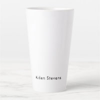 Élégant Simple Noir & Blanc Minimaliste