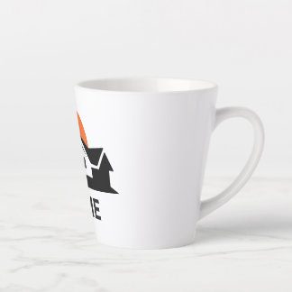 Tasse Latte Élégante petite tôle, 12 oz