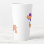 Tasse Latte Éléphant Ballon (Devant)