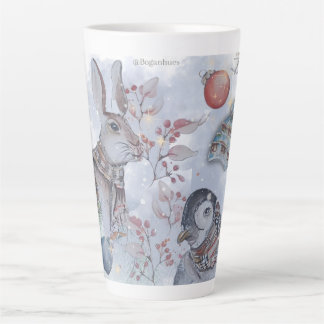 Tasse Latte "Eleze & Friends" Boganhues Print Water Bottle