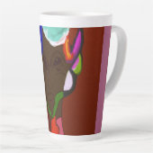 Tasse Latte Elf Map Art (Angle droit)