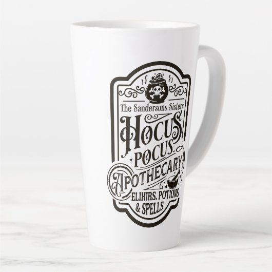 Tasse Latte Élixirs, potions et épisodes de l'apothèque Hocus  (Angle droit)
