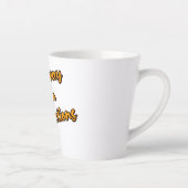 Tasse Latte "Éloignez-vous des distractions" Concentrez-vous s (Droite)