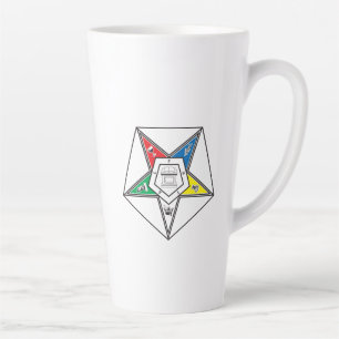 Tasse Latte Emblème de l'Ordre de l'Étoile orientale