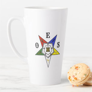 Tasse Latte Emblème de l'Ordre de l'Étoile orientale
