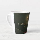 Tasse Latte EMMANUEL | Matthieu 1:23 Chrétien (Angle gauche)