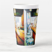 Tasse Latte Émotionnel pour motiver, logique pour justifier (Devant)