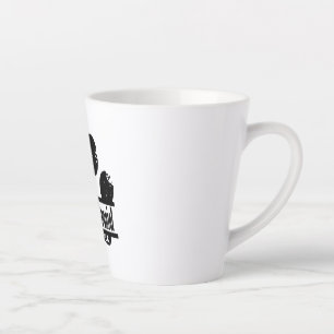 Tasse Latte Empreinte de patte français espagnol chien