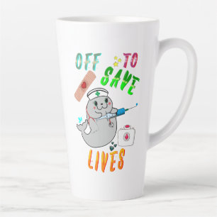 Tasse Latte En route pour sauver des vies