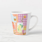 Tasse Latte en vichy Rêver de Latte d'été (Droite)
