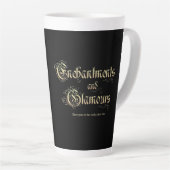 Tasse Latte Enchantages et glaces (Angle droit)