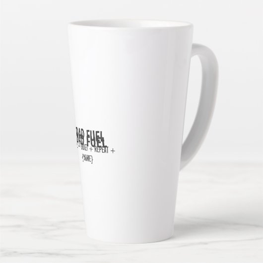 Tasse Latte End of World (Angle droit)