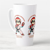 Tasse Latte énergie disciplinée (Angle gauche)