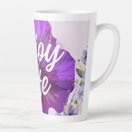 TASSE LATTE ENJOY THE LIFE (Droite)