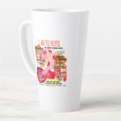 Tasse Latte Enneagram Type 2 - Je Suis L'Aide (Angle gauche)