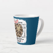 Tasse Latte enseignant Leopard Apple enseignant substitut (Angle droit)