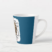 Tasse Latte enseignant Leopard Apple enseignant substitut (Droite)