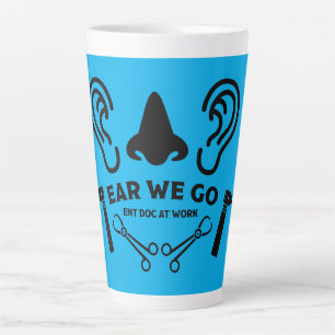Tasse Latte ENT Otolaryngologie Otorhinolaryngologue