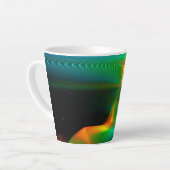 Tasse Latte Entangage quantique (Angle gauche)