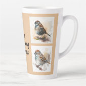 Tasse Latte Éperviers de bavardage - Mahjongg Référence (Droite)