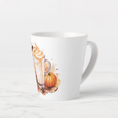 Tasse Latte Épice Citrouille latte (Angle droit)
