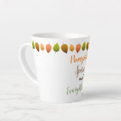 Tasse Latte Épice Citrouille latte (Angle gauche)