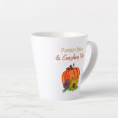 Tasse Latte Épices citrouilles & Tout Nice Automne (Angle droit)