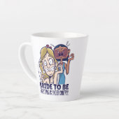 Tasse Latte Epouse Drôle D'Être Tout Est Sous Contrôle Cadeau (Angle gauche)