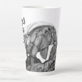 Tasse Latte Equatorien Hermit Crab Art Coenobita Compressus (Devant)