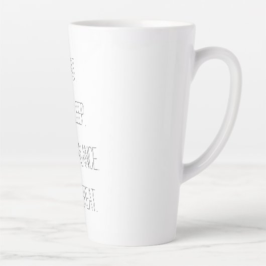 Tasse Latte Equilibre de sommeil Manger Design Chakra simple (Droite)
