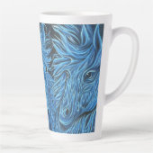 Tasse Latte Équilibre éternel - Chevaux jumeaux (Droite)