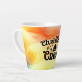 Tasse Latte Équipage de Noël (Angle gauche)