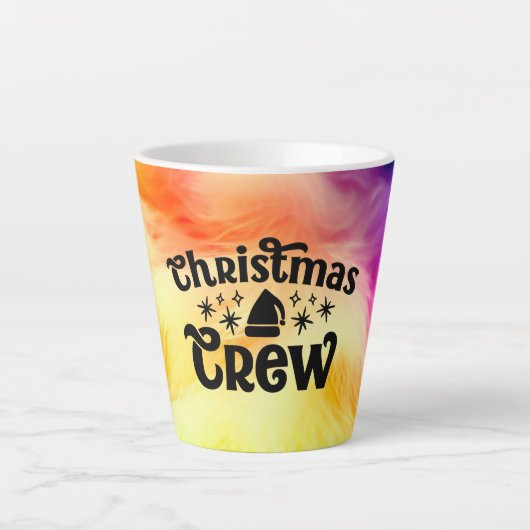 Tasse Latte Équipage de Noël (Devant)