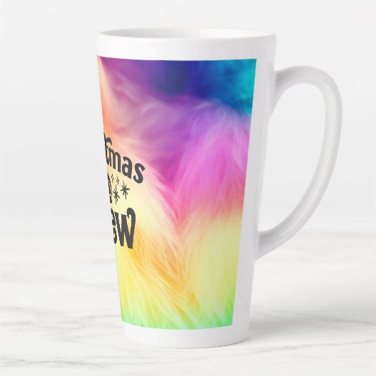 Tasse Latte Équipage de Noël (Droite)