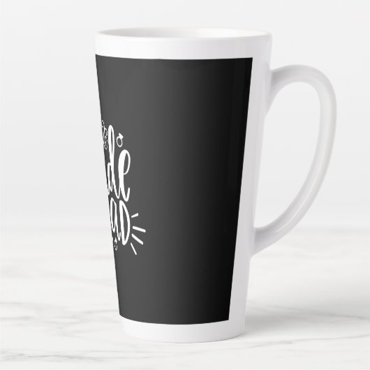 Tasse Latte | Équipe de mariées (Droite)