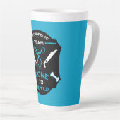 Tasse Latte Équipe Orthopédique (Angle droit)