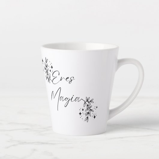Tasse Latte Eres Magia taza de café latte (Droite)
