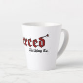 Tasse Latte Ésaïe 53:5 Il A Été Perdu (Angle droit)