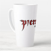 Tasse Latte Ésaïe 53:5 Il A Été Perdu (Angle gauche)