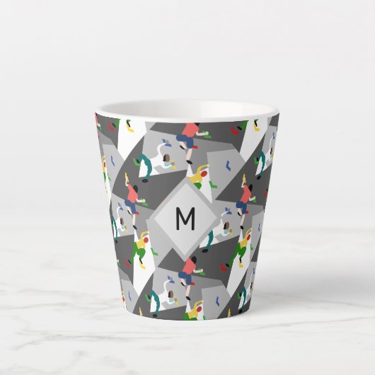 Tasse Latte Escalade intérieure (Devant)