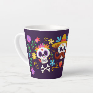 Tasse Latte ESCALES DE SUCRE Halloween Latte café Musique