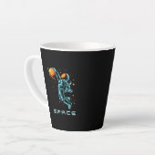 Tasse Latte espace (Angle gauche)