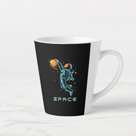 Tasse Latte espace (Droite)